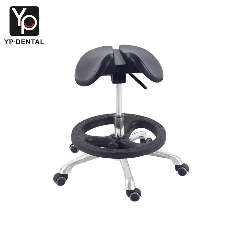 Manufacturer Wholesale dental saddle stool for Dentist Chair salon saddle stool chair with wheels