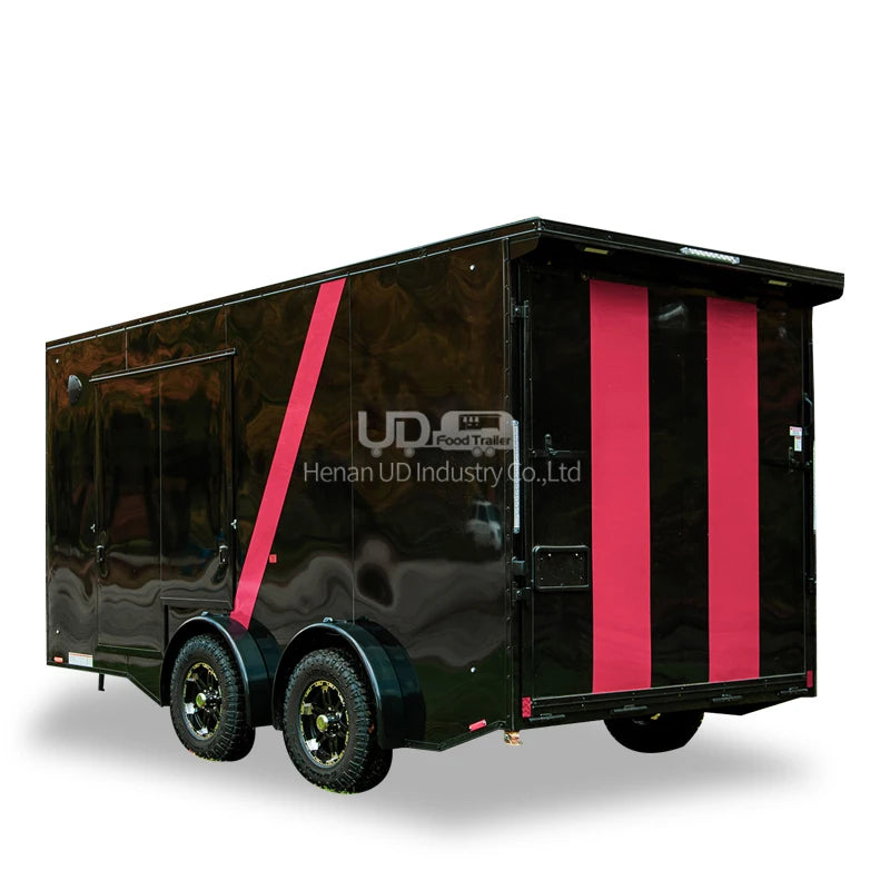 Outdoor Street Kitchen Food Trailer Fully Equipped Ice Cream Hot Dog Coffee Vending Can Mobile Food Trucks for Sale