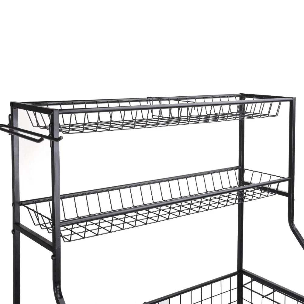 Rolling Equipment Storage Independent Shelf 150 Pound Capacity Steel Suitable for Adults in Homes  Offices Warehouses