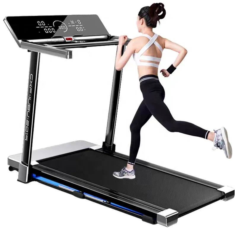 2024 Folding home treadmill manual desk motorized run gym walking machine exercise fitness smart running commercial treadmills s