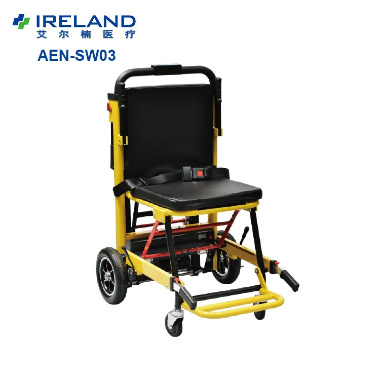 Wheelchair Disabled People Aluminum Rehabilitation Therapy Supplies Transfer Person up and Down Stairs Aluminum Alloy Material