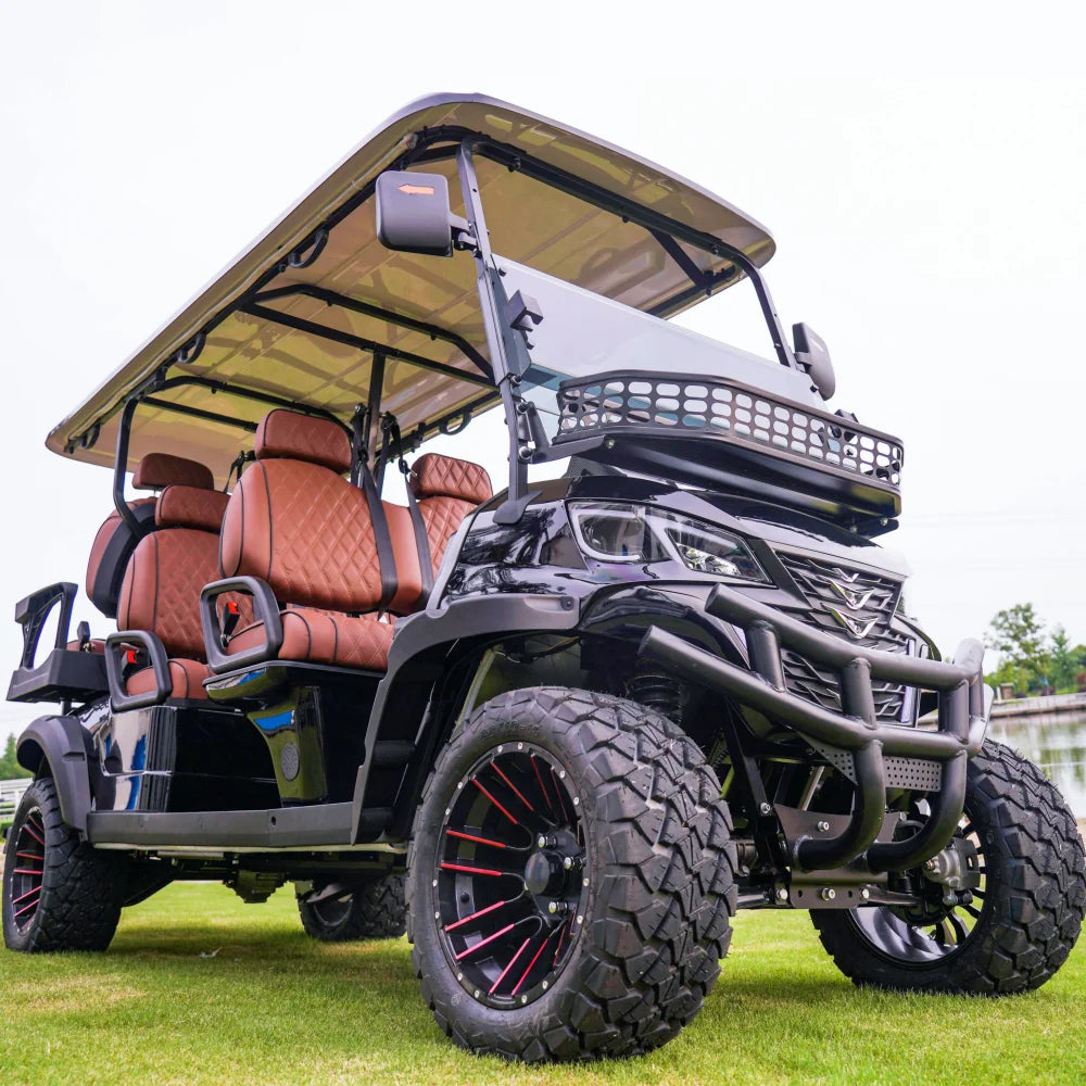 Cheap Price Lithium Utility Vehicles 4 Wheel Off Road Golf Cart Electric Golf Cart 2+2 Seats Electric Club Car Golf Cart