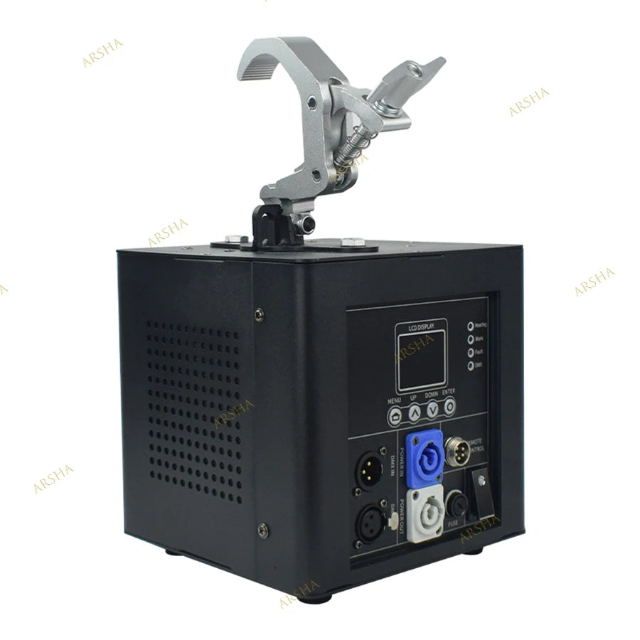 2 PCS 600W Cold Sparks Machine With Flight Case Sparkler Wedding Fountain Cold Spark Machine Indoor Outdoor Fireworks