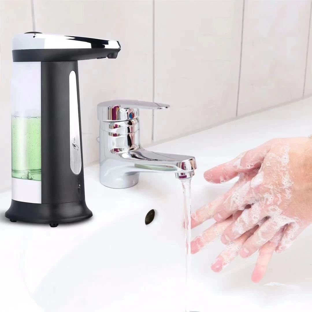 250ml Automatic Liquid Soap Dispenser Touchless Battery Operated Hand Soap Sanitizer Dispenser for Commercial or Household Use