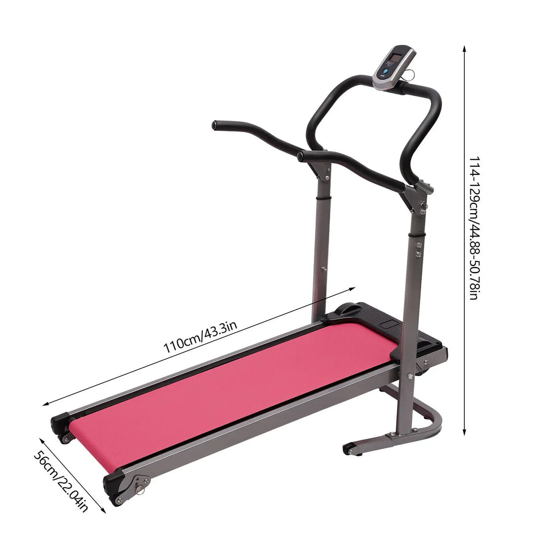 Electric Folding Treadmill with Incline for Home, Portable Running Exercise, Indoor Aerobic Exercise, Fitness Equipment