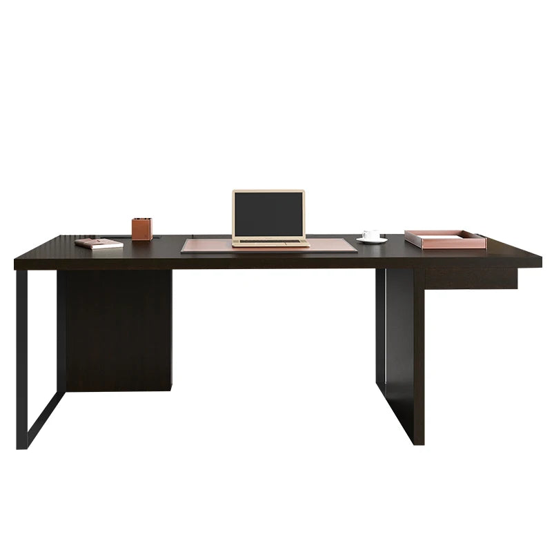 Makeup Computer Work Desk Modern Bench Black Gadget Supplies Work Desk Table Wooden Escritorio Gaming Working Equipment ZT50WD