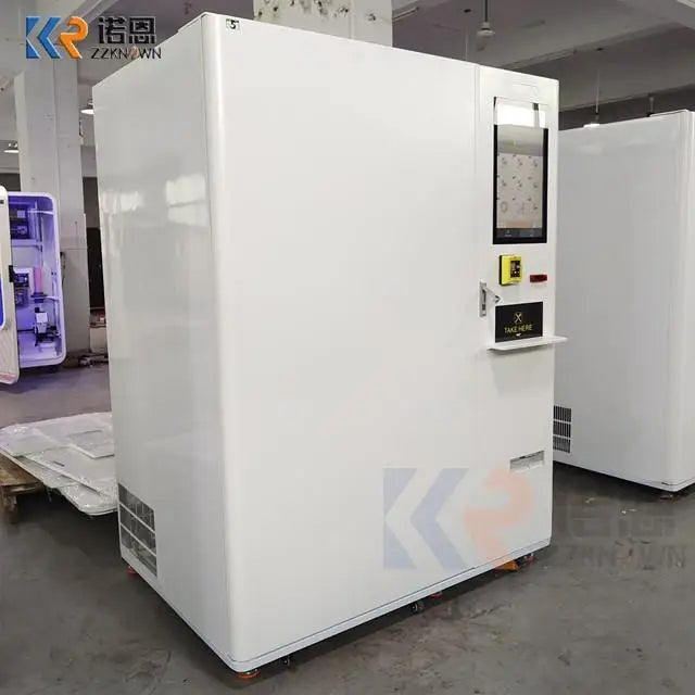 Under -18 Degree Celsius Frozen Food Vending Machine With Microwave Heating