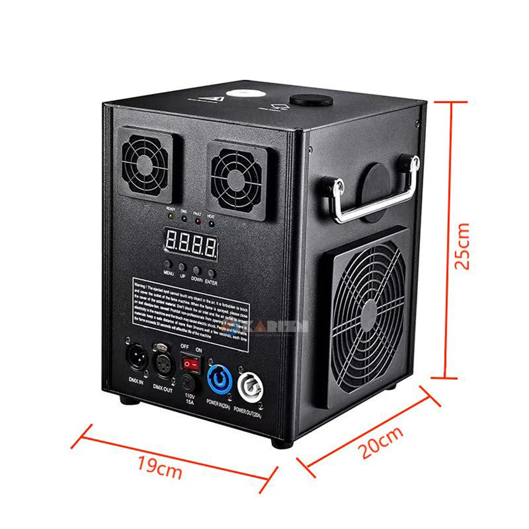 0 Tax 10Pcs NEW 600W Cold Spark Firework Machine For DJ Wedding Celebration Dmx And Remote Control Spark Fountain