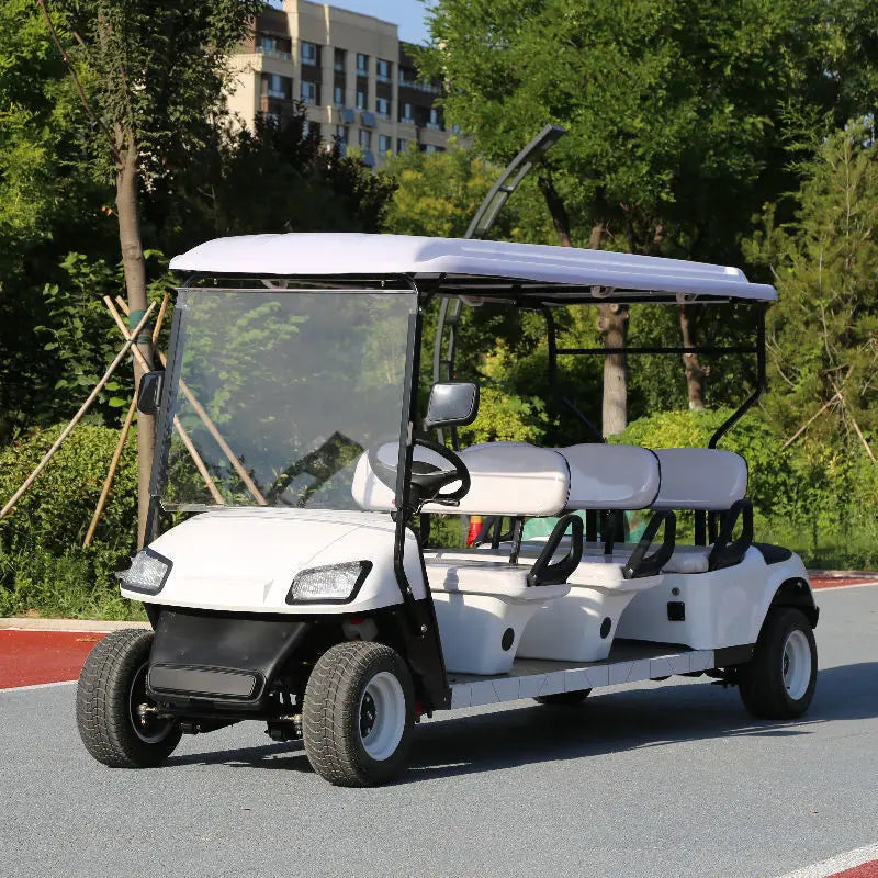 2024 Hot Selling 2 4 6  Seater Sightseeing Club Car Electric Golf Cart Electric Beach Cart Adult Electric Off-Road Golf Cart