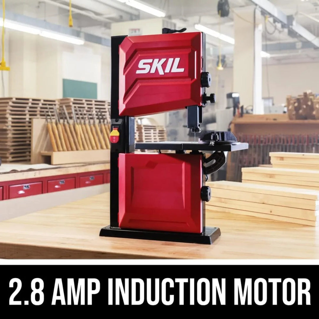 SKIL 2.8 Amp 9 In. 2-Speed Benchtop Band Saw for Woodworking - BW9501-00 | USA | NEW