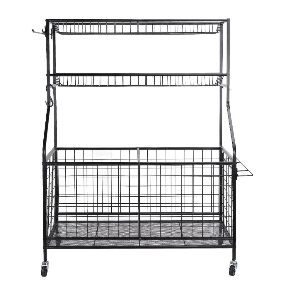 Rolling Equipment Storage Independent Shelf 150 Pound Capacity Steel Suitable for Adults in Homes  Offices Warehouses