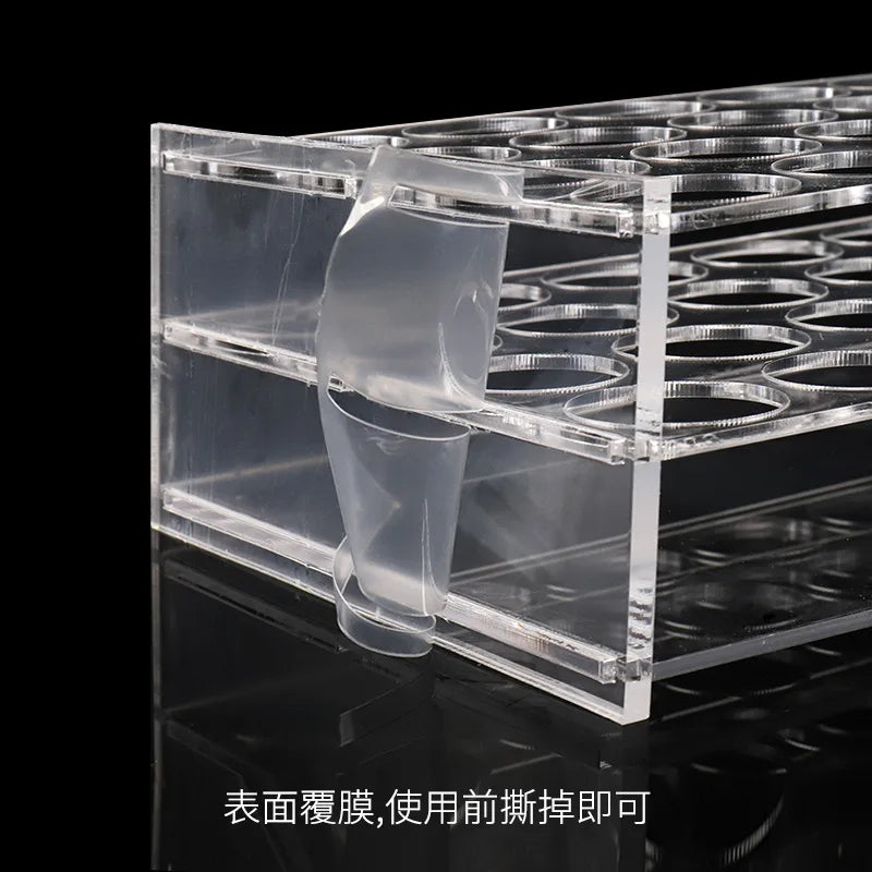 0.2ml/0.5ml/1.5ml/2ml/10ml/15ml/50ml Test tube rack Test tube holder 40/40/24/24/18/10 hole laboratory school equipment supplies