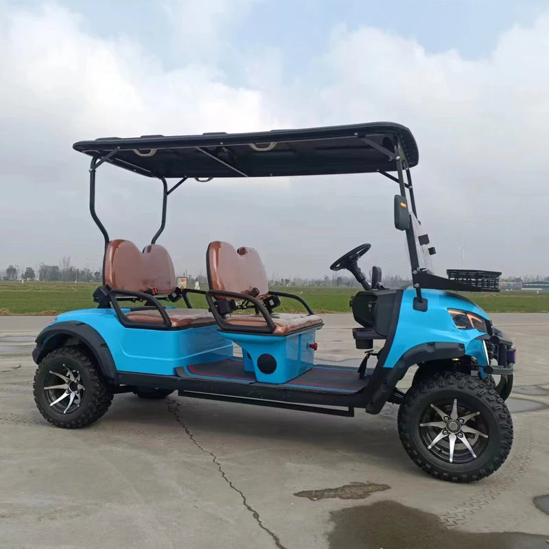 Sale New 4 Seats Lifted Offroad Buggy 4000/5000/7000W 48/60/72V Electric Hunting Golf Cart