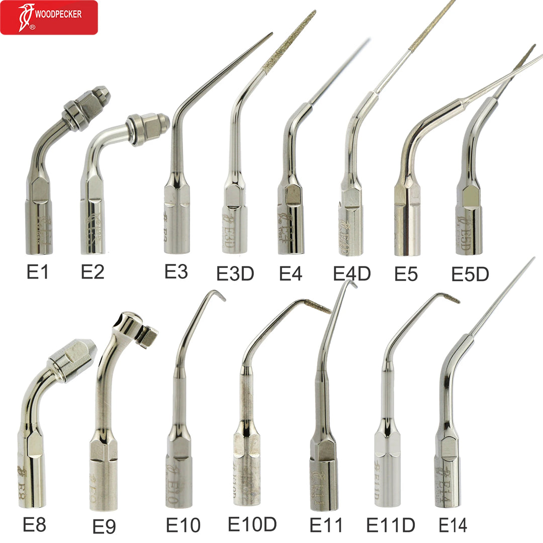 Woodpecker DTE Dental Ultrasonic Scaler Tips Scaling Endo Tip Dentistry Instruments Medical Accessories Fit EMS Satelec  NSK