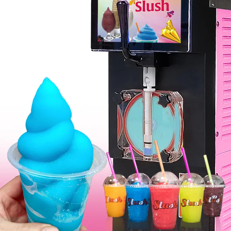 2023 New Frozen Drink Machine Mlik Shake Slush Milks Tea Juices Ice Coffee Maker Ice Slushy Margarita Cocktails Making Machines