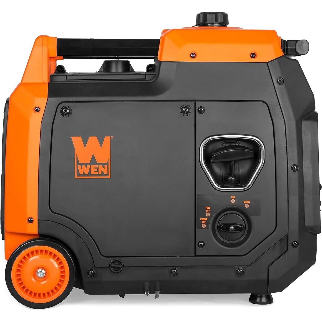 WEN 4800-W Portable Inverter Generator, Electric Start, RV-Ready, Quiet and Lightweight w/ Fuel Shut Off & CO Watchdog (56480iX)