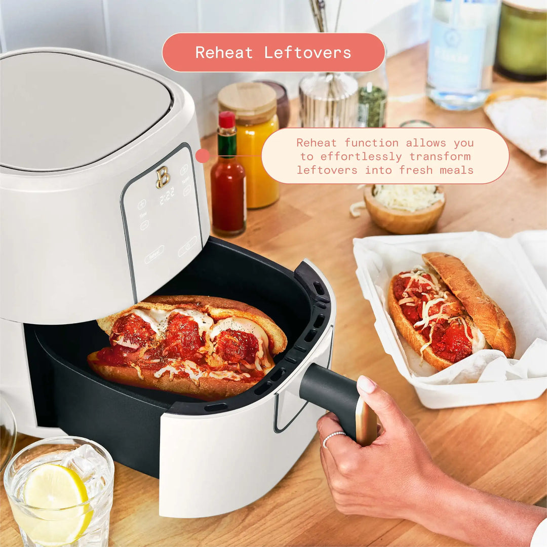 3 Qt Air Fryer with TurboCrisp Technology, Limited Edition by Drew Barrymore