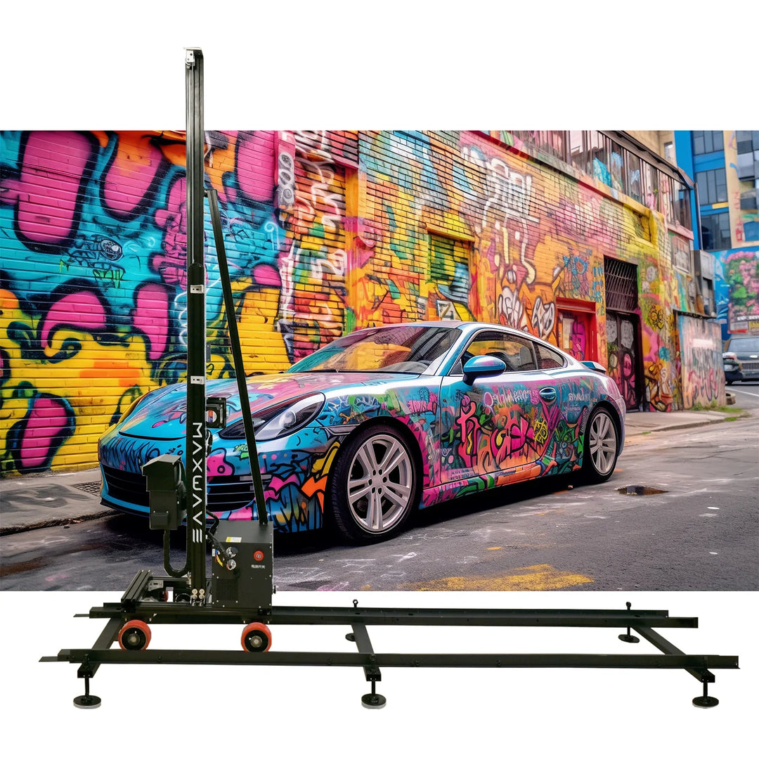 Maxwave Street Graffiti Art Design Automatic UV Printer Advertising Board Poster Banner Printing Machine Wall And Floor Printer