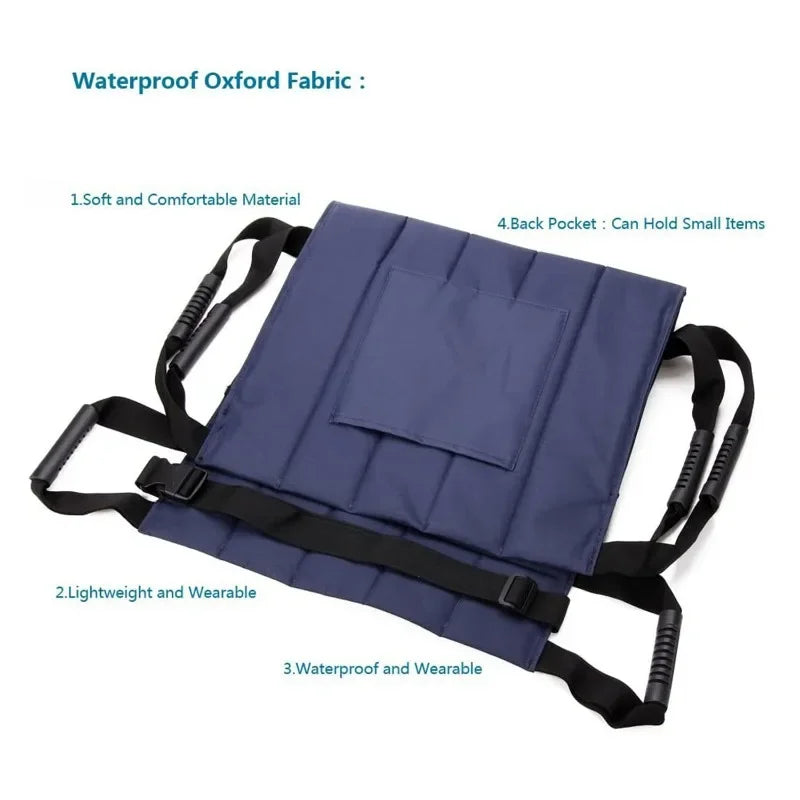 Wheelchair Lifting Pads Patient Transfer Mat Disabled Mobility Assisted Belt Elderly Up Down Stairs Shifting Belts Health Care