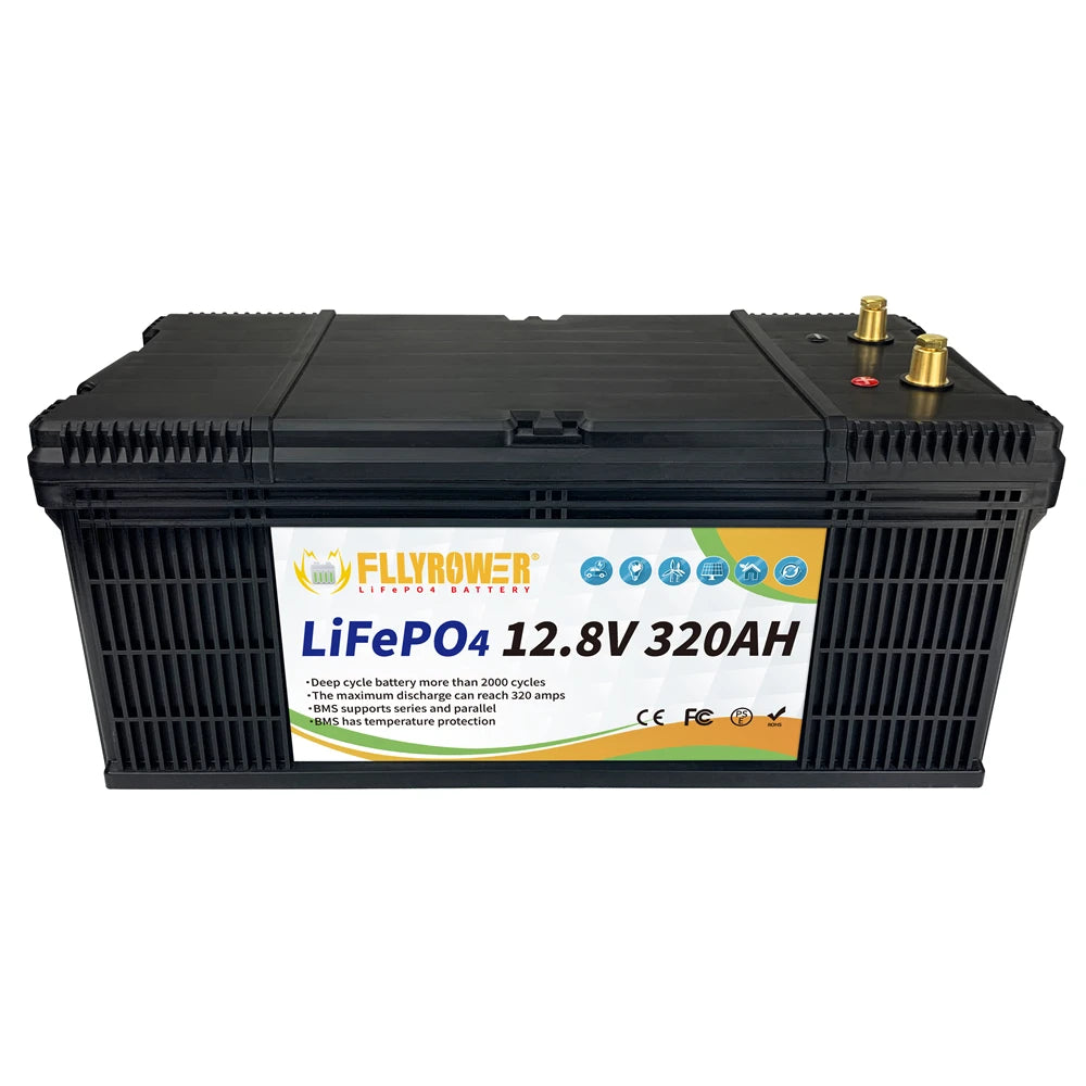 24V LFP Lithium Battery 100Ah LiFePO4  For Solar Energy Reserve Power Supply RV Electric Vehicle Tricycle