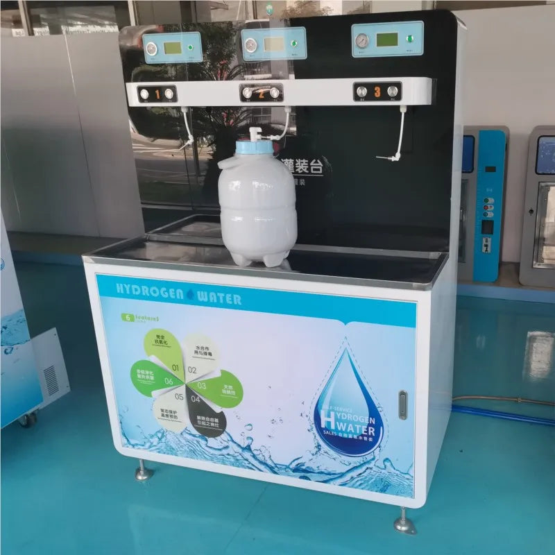 Water Dispenser Machine Vending Commercial Coin Operated Three Position Hydrogen Rich Water Filling Machine