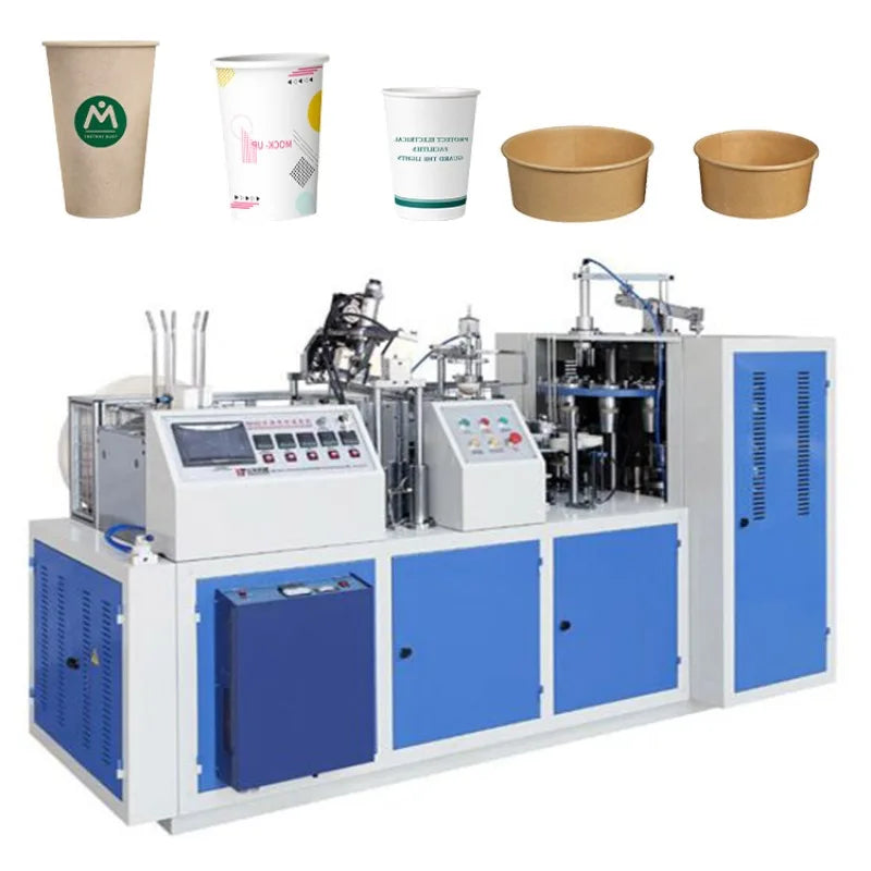 High Quality Paper Cup Die Cutting and Punching Machine Paper Bowl Making Machine Auto Tea Coffee Paper Cup Forming Machine Sale