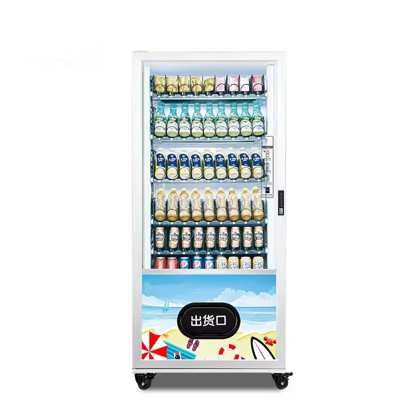 High Quality Soft Drinks And Snacks Vending Machine Energy Machines Drink Dispenser Machine Cash Card