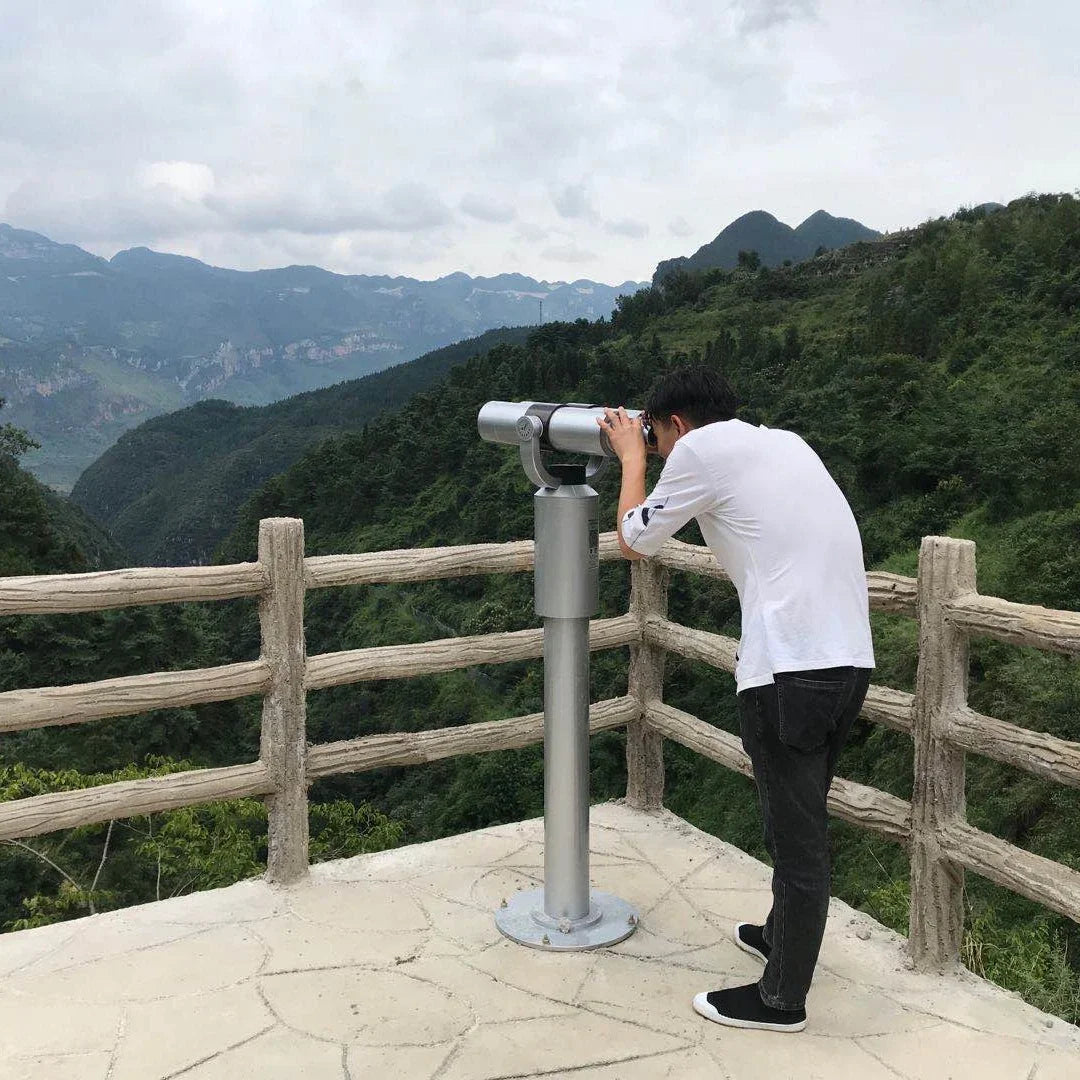 2022 Hot Selling 25x100 Coin Operated Binoculars High Clear With Water Proof Bak4 Prism Distant Observation Scenery Telescope