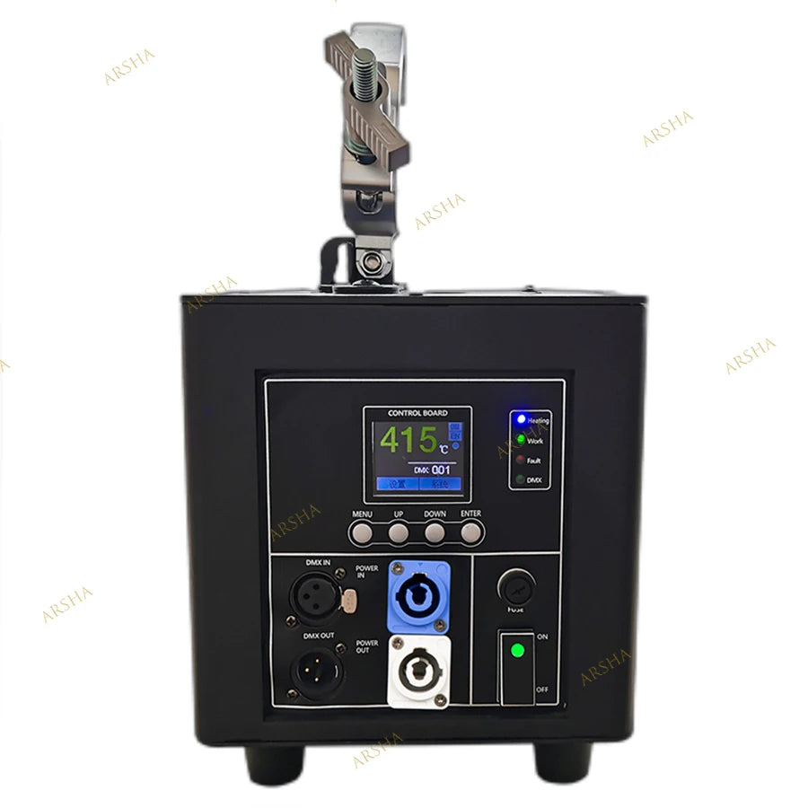 2 PCS 600W Cold Sparks Machine With Flight Case Sparkler Wedding Fountain Cold Spark Machine Indoor Outdoor Fireworks