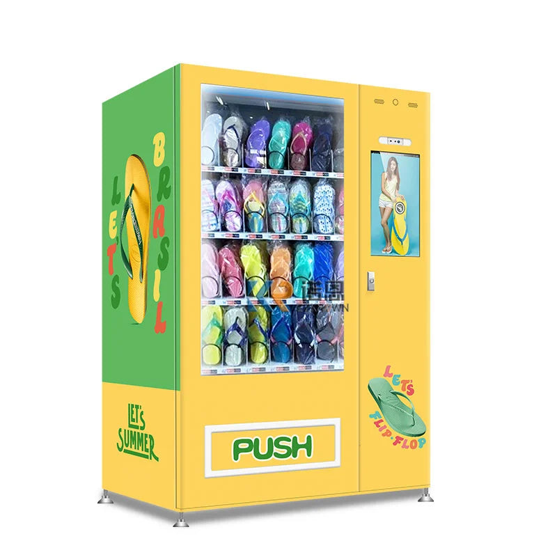 Beauty Hair Eyelash Vending Machine Mystery Box Custom Design Hair Lashes Vending Machine Touch Screen Cosmetics