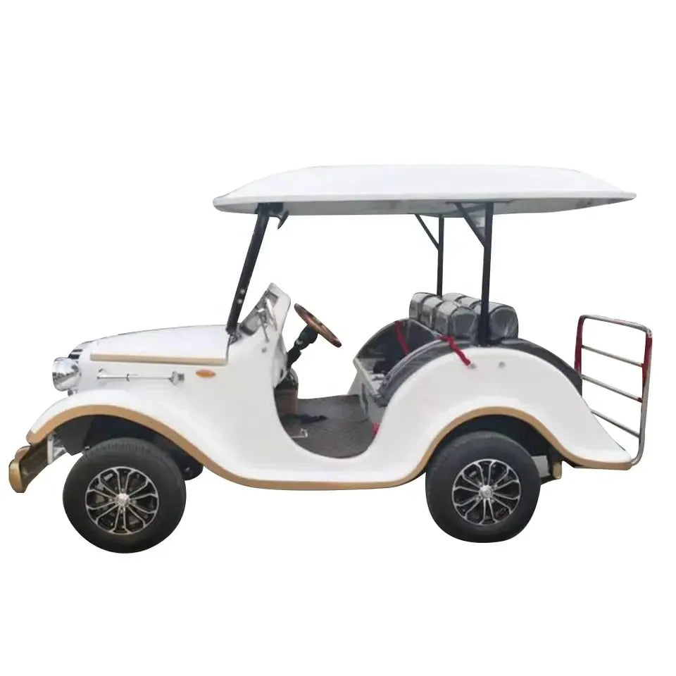 New High Quality 5/8/11/14 Passenger Retro Electric Vintage Car Adult Sightseeing Classic Golf Cart Made in China