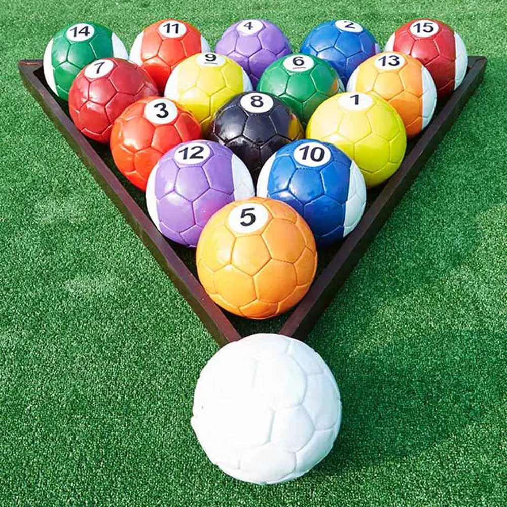 Wholesale Inflatable Snooker Ball Game Playground Football Pool Table With Balls Inflatable Billiard Ball Snooker Soccer Field