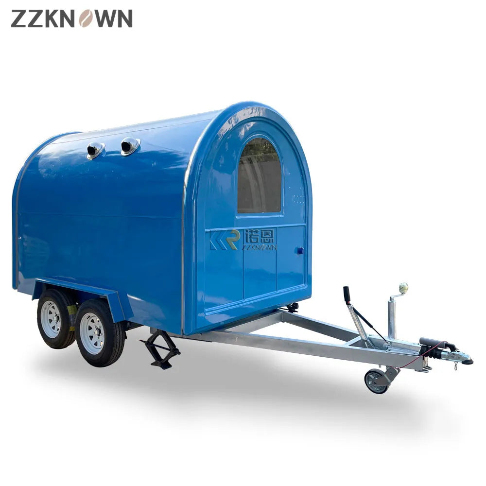 Outdoor Food Truck Container Catering Trailer Fully Equipped Taco Truck Mobile Kitchen Pizza Coffee Cart BBQ Truck for Sale