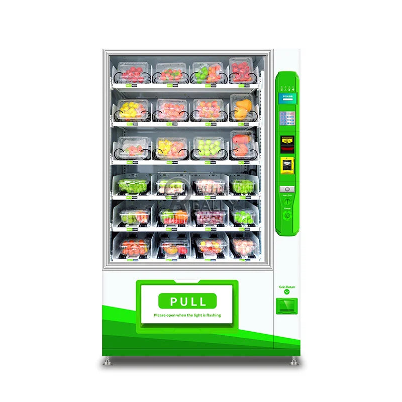 Vending Machine For Vegetable Fresh Fruit Egg Snack Bottle Hotel Grid Locker Vendlife