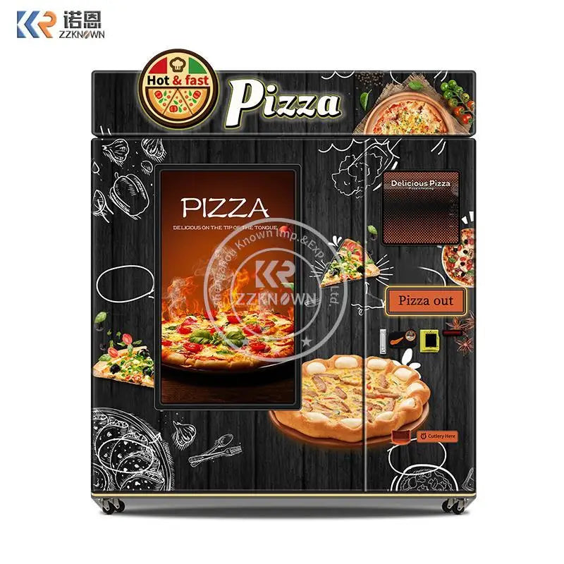 Outdoor Pizza Vending Machine Manufacturer Self Service Automatic Pizza Vending Machine Outdoor