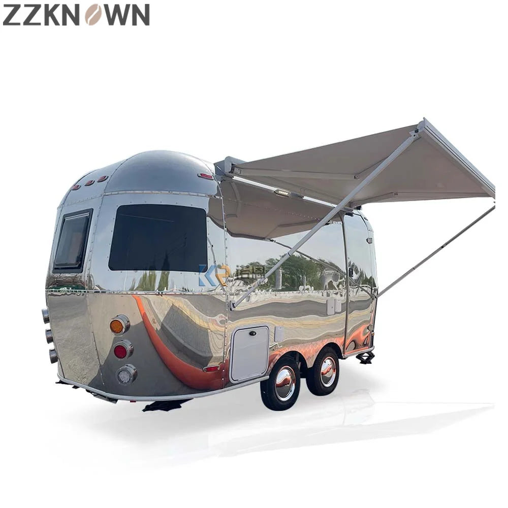 Rv Trailer Composite Panel Catering Kebab Trailer Small Chicken Food Track Bakery Caravan Trailer For Sale