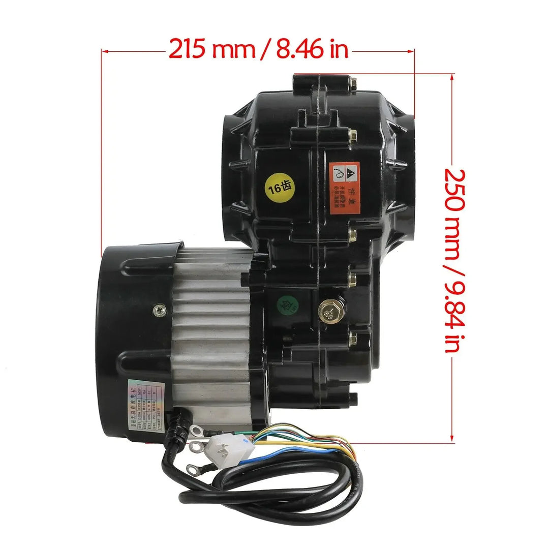 48V 1000W Electric Motor Engine for Go Kart Cart ATV Golf E Bike Quad Trike for Rear Axle Motorcycle Engine Motor