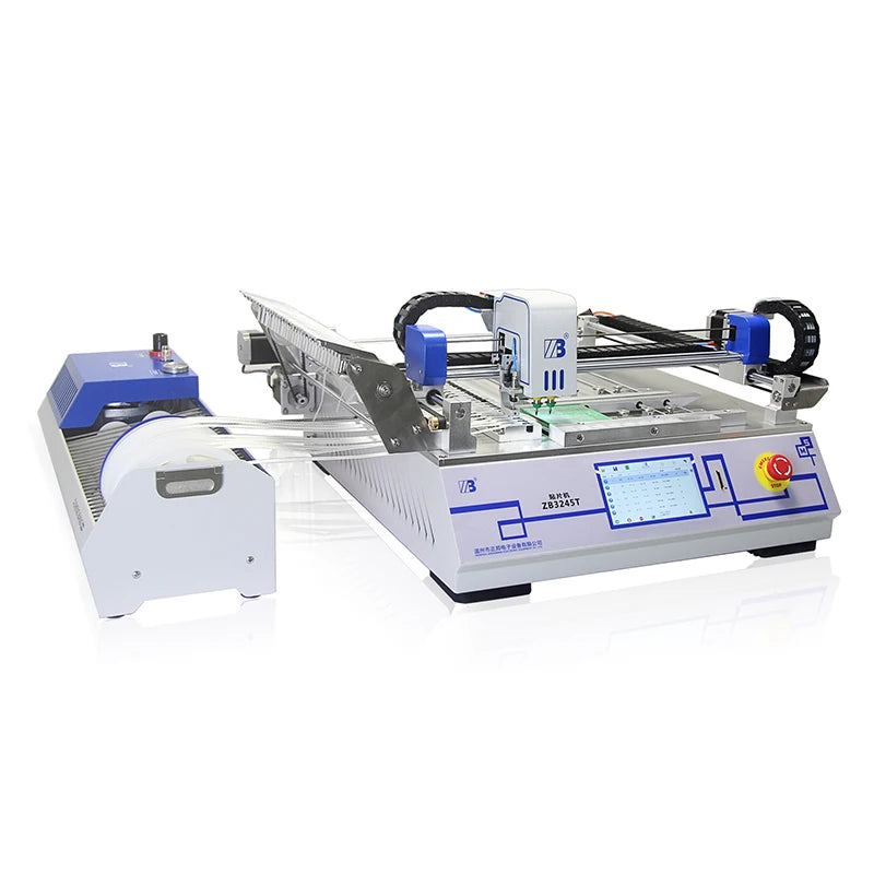 ZB3245T Mini High Speed 2Head Automatic Pick And Place Machine LED Making Machine Desktop Smt Pick Place Machine Chip Mounter