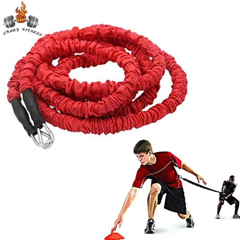 2/3M 50/80LB Resistance Training Rope Explosive Force Bounce Physical Training Pull Rope Improving Speed, Stamina and Strength