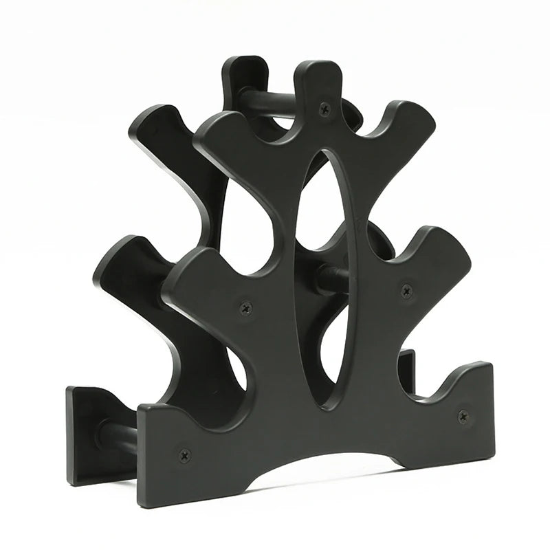 New Foldable Dumbbell Rack Stand Home Sports Fitness Equipment Storage Holder Weight Lifting Support Dumbbell Floor Bracket