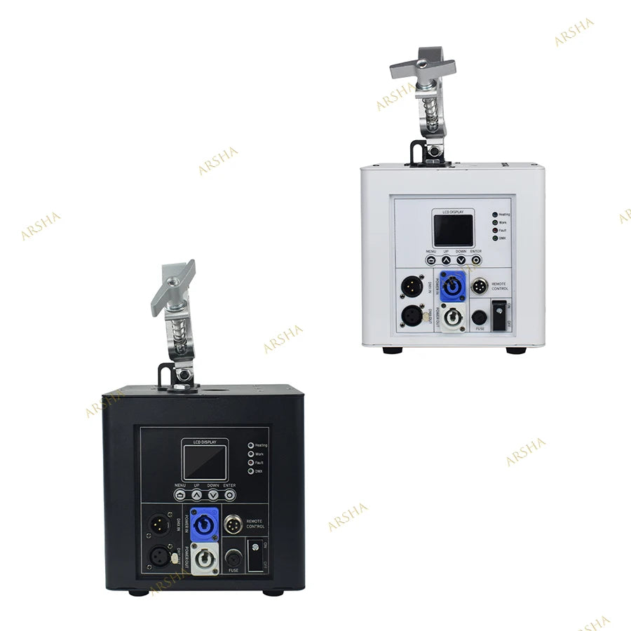 2 PCS 600W Cold Sparks Machine With Flight Case Sparkler Wedding Fountain Cold Spark Machine Indoor Outdoor Fireworks