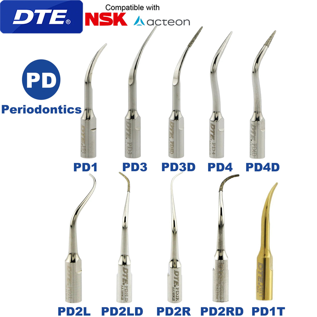 Woodpecker DTE Dental Ultrasonic Tooth Cleaning Machine Cutter Head Scaler Tips Fit SATELEC ACTEON NSK  Scaler Handpiece