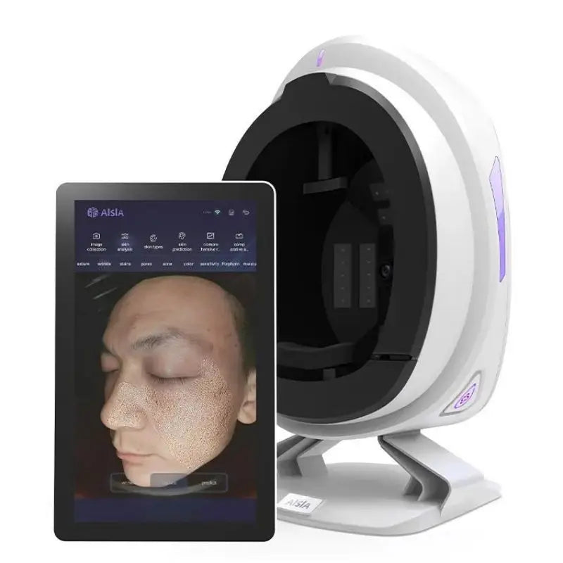 2024 Newest 3D Skin Diagnosis System 36 Million Pixels Facial Analysis Machine Skin Moisture Detection Analyzer Salon Use Device