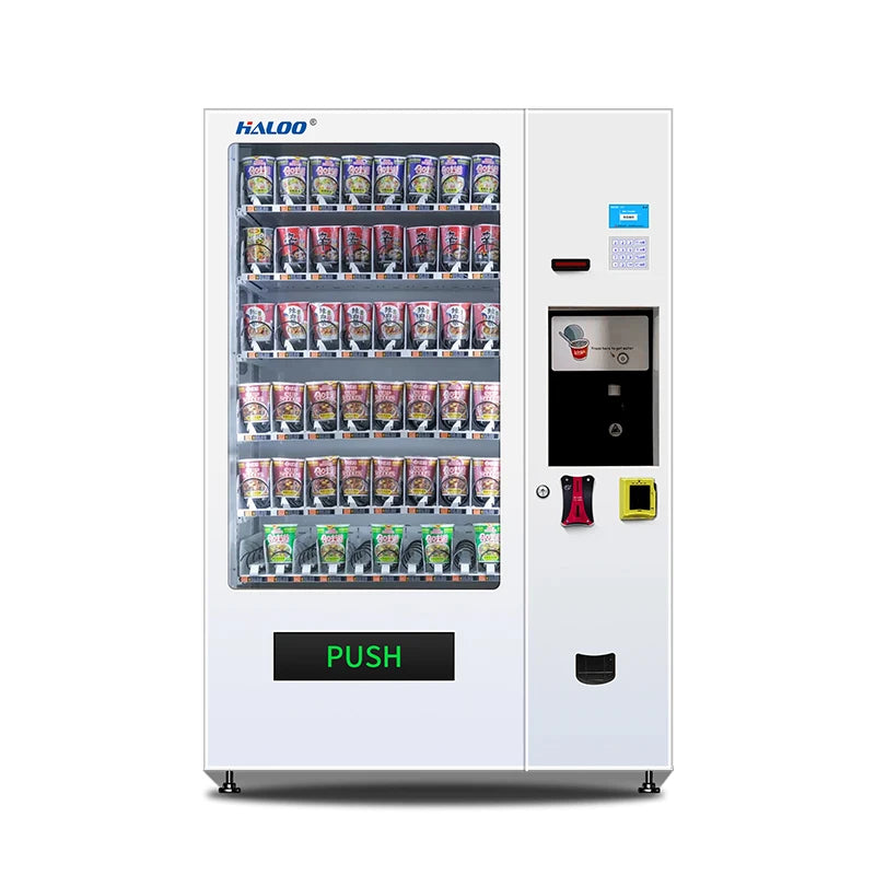 DLR-10C Ramen Noodle Vending Machine With Hot Water Dispenser