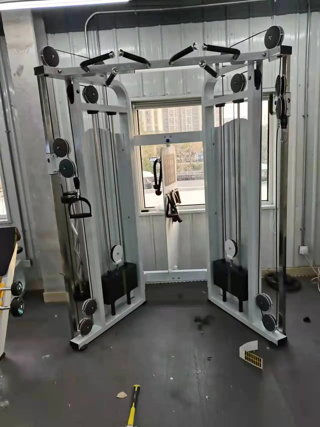 Wholesale Home Body Building Cable Crossover Multifunctional Power Cage Squat Rack And Weight Lifting Training Gym Smith Machine