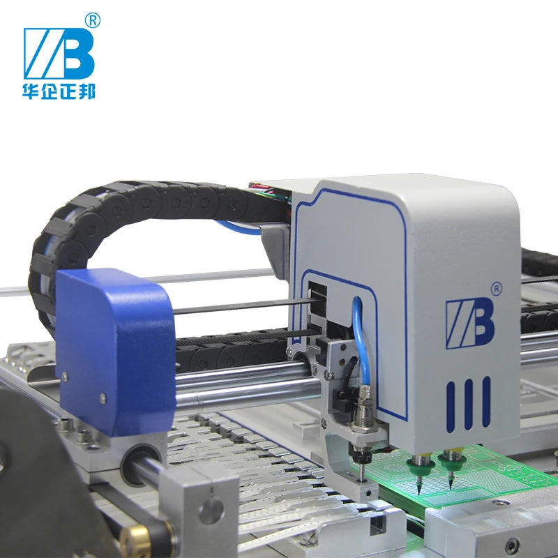 ZB3245T Mini High Speed 2Head Automatic Pick And Place Machine LED Making Machine Desktop Smt Pick Place Machine Chip Mounter